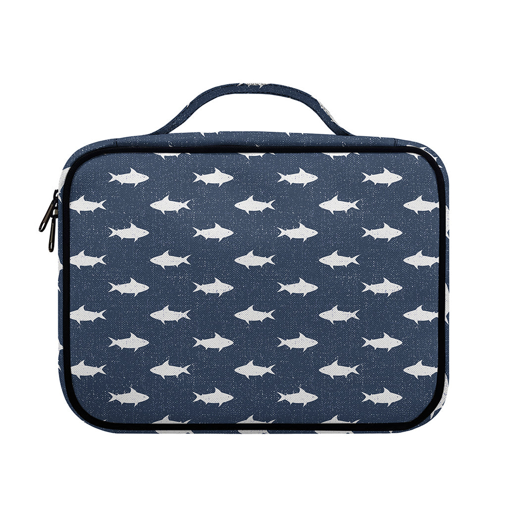 Shark Fish Pattern Print Briefcase Bible Bag