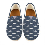 Shark Fish Pattern Print Casual Shoes