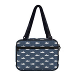Shark Fish Pattern Print Double Strap Bible Bag
