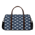 Shark Fish Pattern Print Duffel Bag