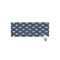 Shark Fish Pattern Print Extended Mouse Pad
