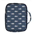 Shark Fish Pattern Print Front Pocket Bible Bag