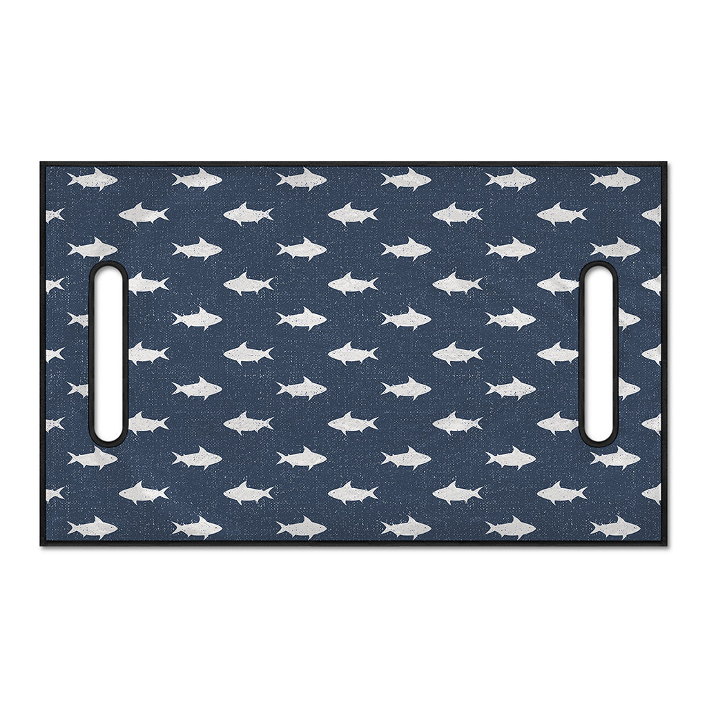 Shark Fish Pattern Print Golf Cart Seat Cover