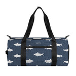 Shark Fish Pattern Print Gym Bag