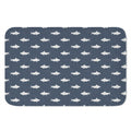 Shark Fish Pattern Print Indoor Door Mat