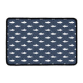 Shark Fish Pattern Print Kitchen Mat