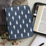 Shark Fish Pattern Print Leather Bible Cover