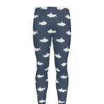 Shark Fish Pattern Print Men's leggings