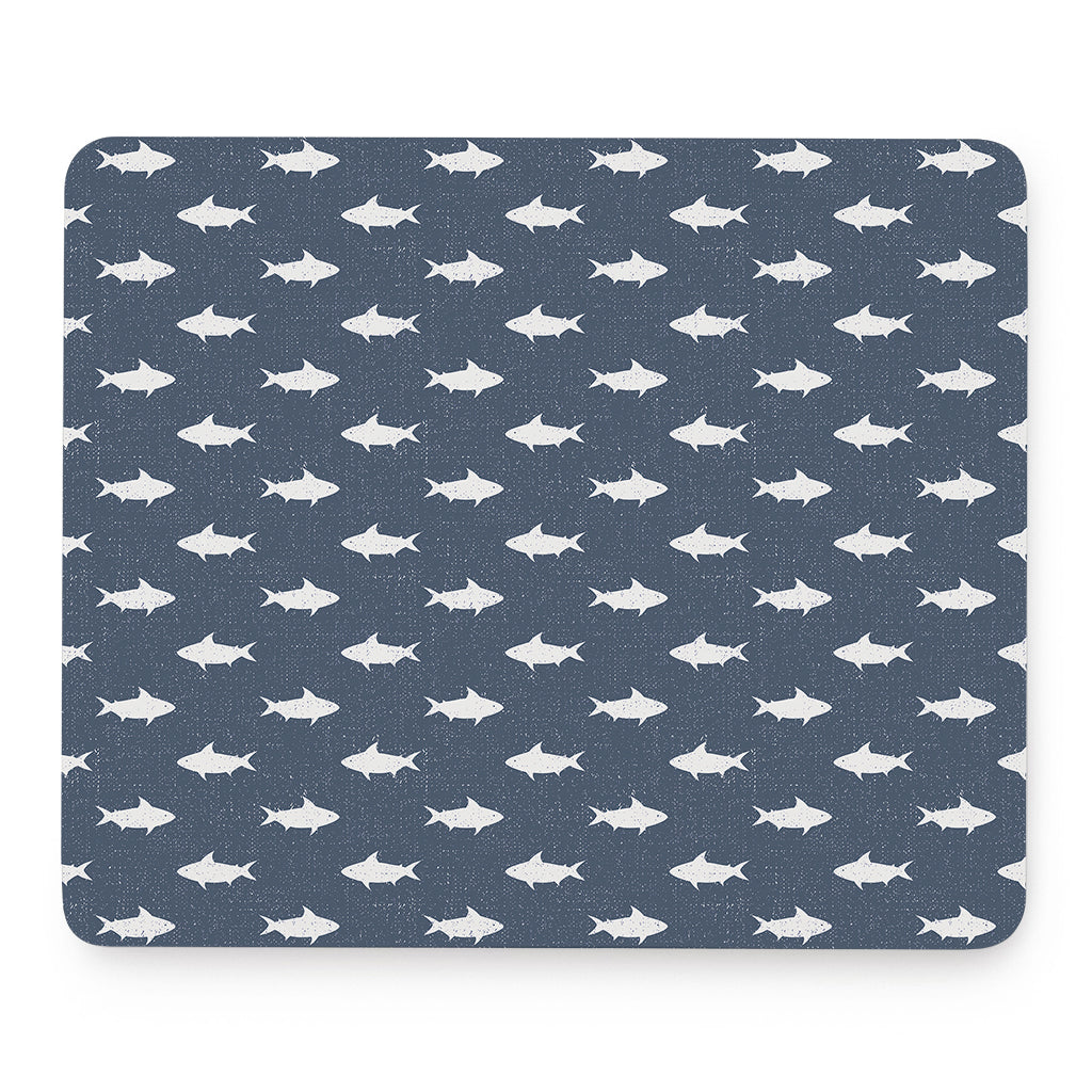 Shark Fish Pattern Print Mouse Pad