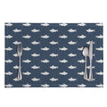 Shark Fish Pattern Print Placemat