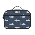 Shark Fish Pattern Print Portable Lunch Bag