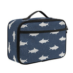 Shark Fish Pattern Print Portable Lunch Bag