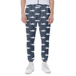 Shark Fish Pattern Print Scuba Joggers