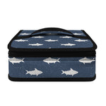 Shark Fish Pattern Print Small Lunch Bag