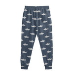 Shark Fish Pattern Print Sweatpants