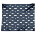 Shark Fish Pattern Print Tapestry