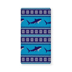 Shark Knitted Pattern Print Baby Crib Sheet