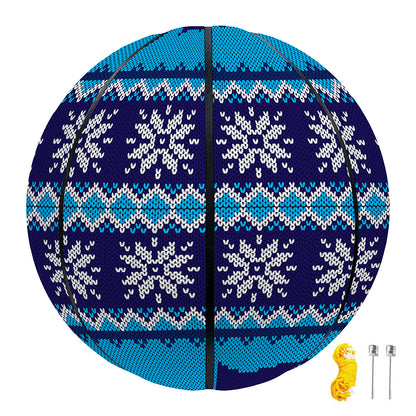 Shark Knitted Pattern Print Basketball