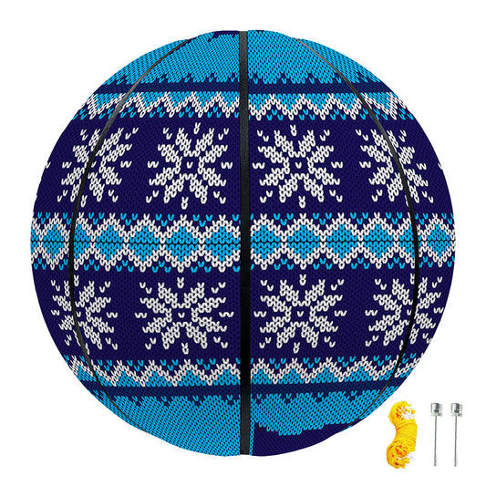 Shark Knitted Pattern Print Basketball