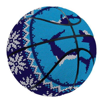 Shark Knitted Pattern Print Basketball