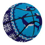 Shark Knitted Pattern Print Basketball