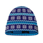 Shark Knitted Pattern Print Beanie