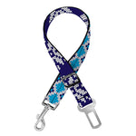 Shark Knitted Pattern Print Dog Seat Belt