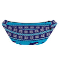 Shark Knitted Pattern Print Fanny Pack