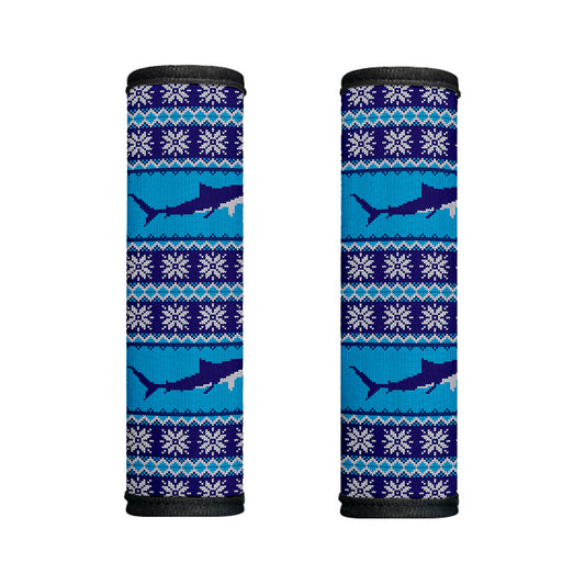 Shark Knitted Pattern Print Handle Covers