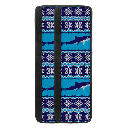 Shark Knitted Pattern Print Refrigerator Handle Covers