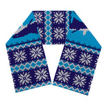 Shark Knitted Pattern Print Scarf