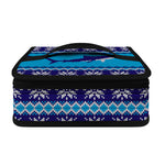 Shark Knitted Pattern Print Small Lunch Bag