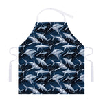 Shark Underwear Pattern Print Adjustable Apron