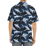 Shark Underwear Pattern Print Aloha Shirt