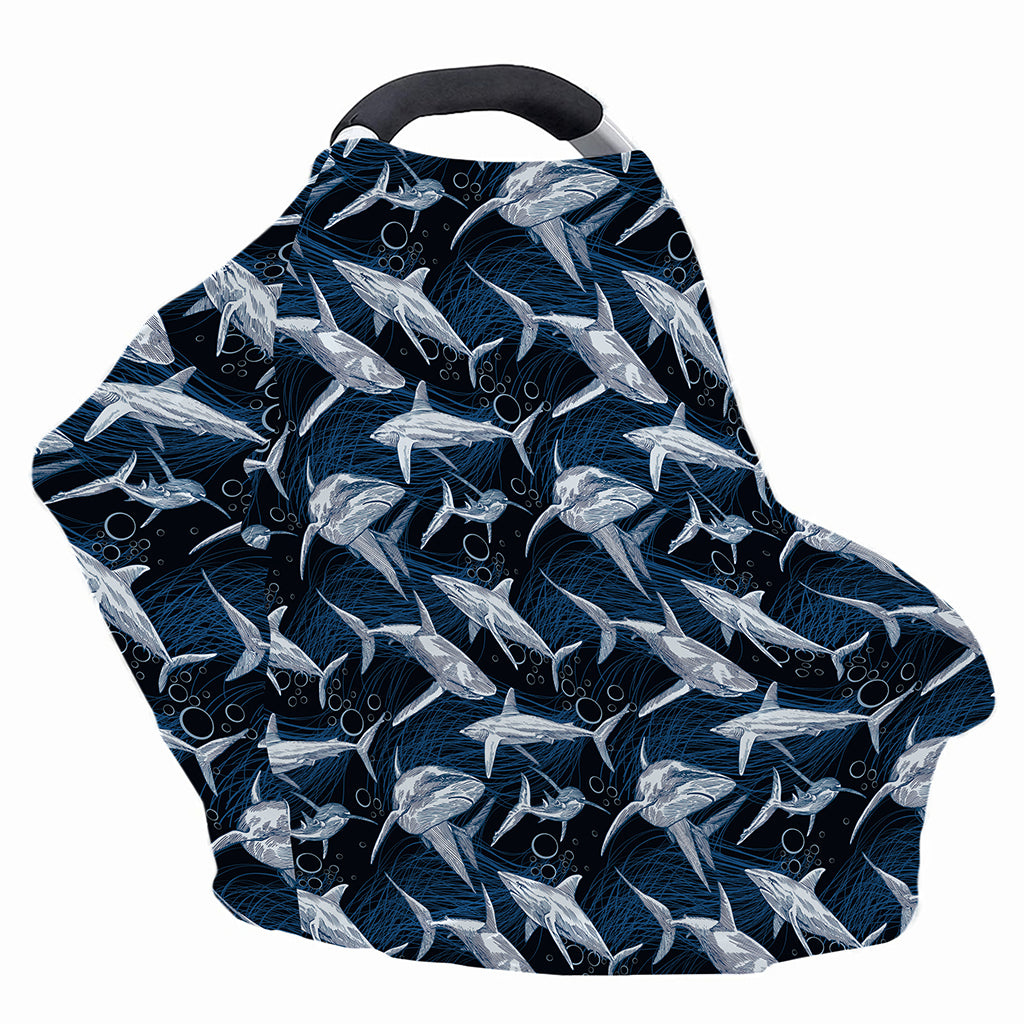 Shark Underwear Pattern Print Baby Seat Cover