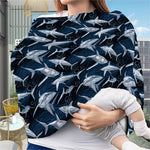 Shark Underwear Pattern Print Baby Seat Cover