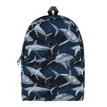 Shark Underwear Pattern Print School Backpack