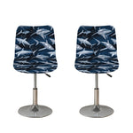Shark Underwear Pattern Print Bar Stool Covers