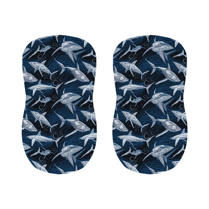 Shark Underwear Pattern Print Bar Stool Covers