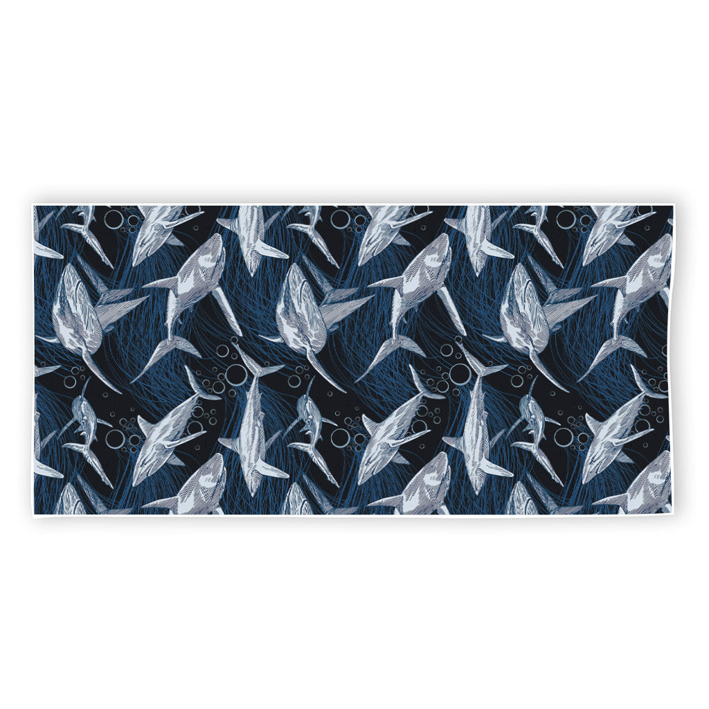 Shark Underwear Pattern Print Beach Towel