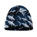 Shark Underwear Pattern Print Beanie