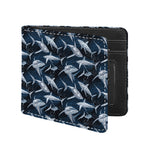 Shark Underwear Pattern Print Bifold Wallet