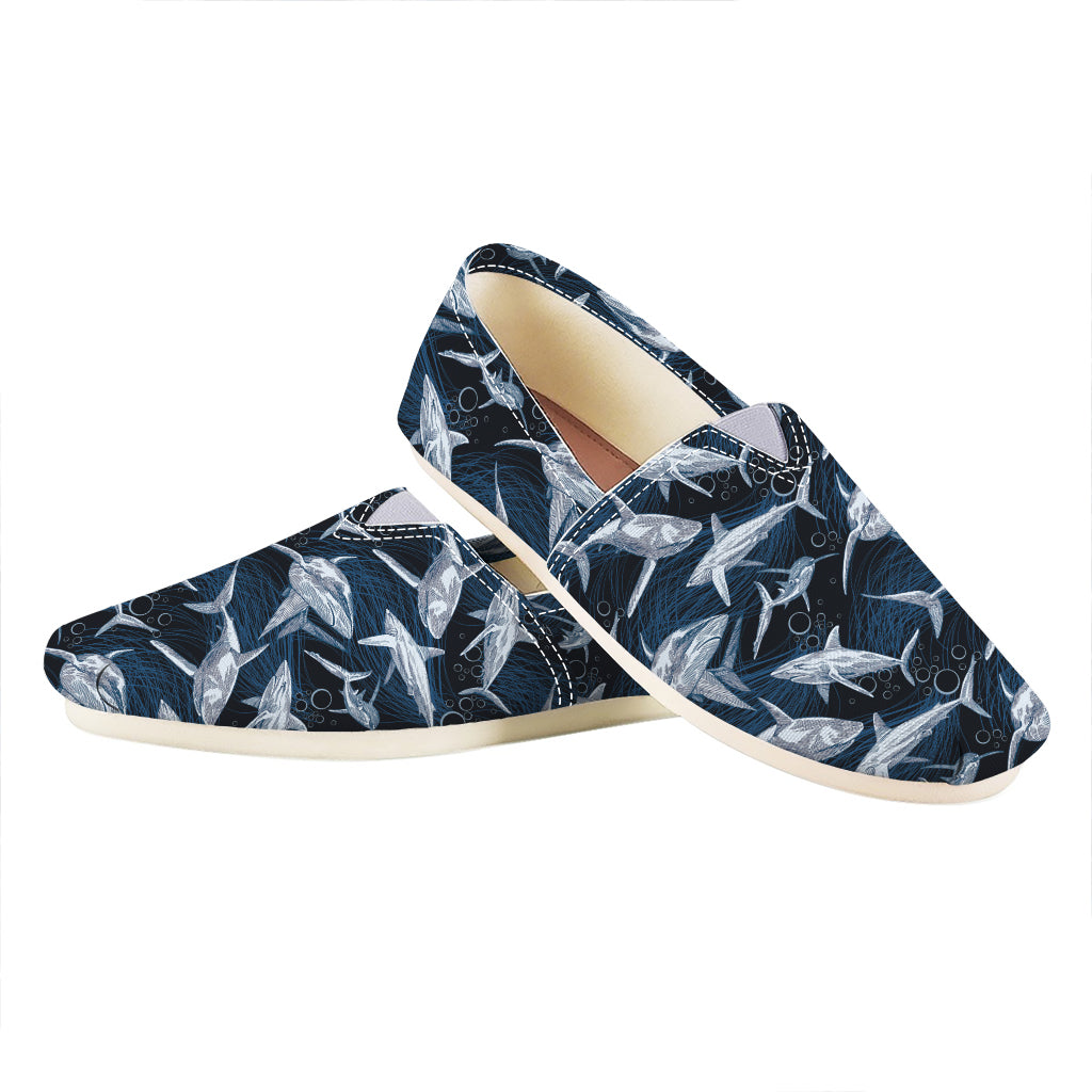 Shark Underwear Pattern Print Casual Shoes
