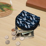 Shark Underwear Pattern Print Coin Purse