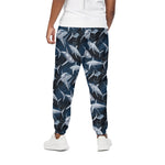 Shark Underwear Pattern Print Cotton Pants