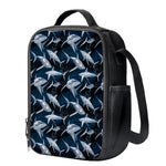 Shark Underwear Pattern Print Crossbody Lunch Bag