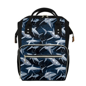 Shark Fish Pattern Print Luggage Cover – GearFrost