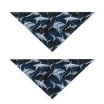 Shark Underwear Pattern Print Dog Bandana