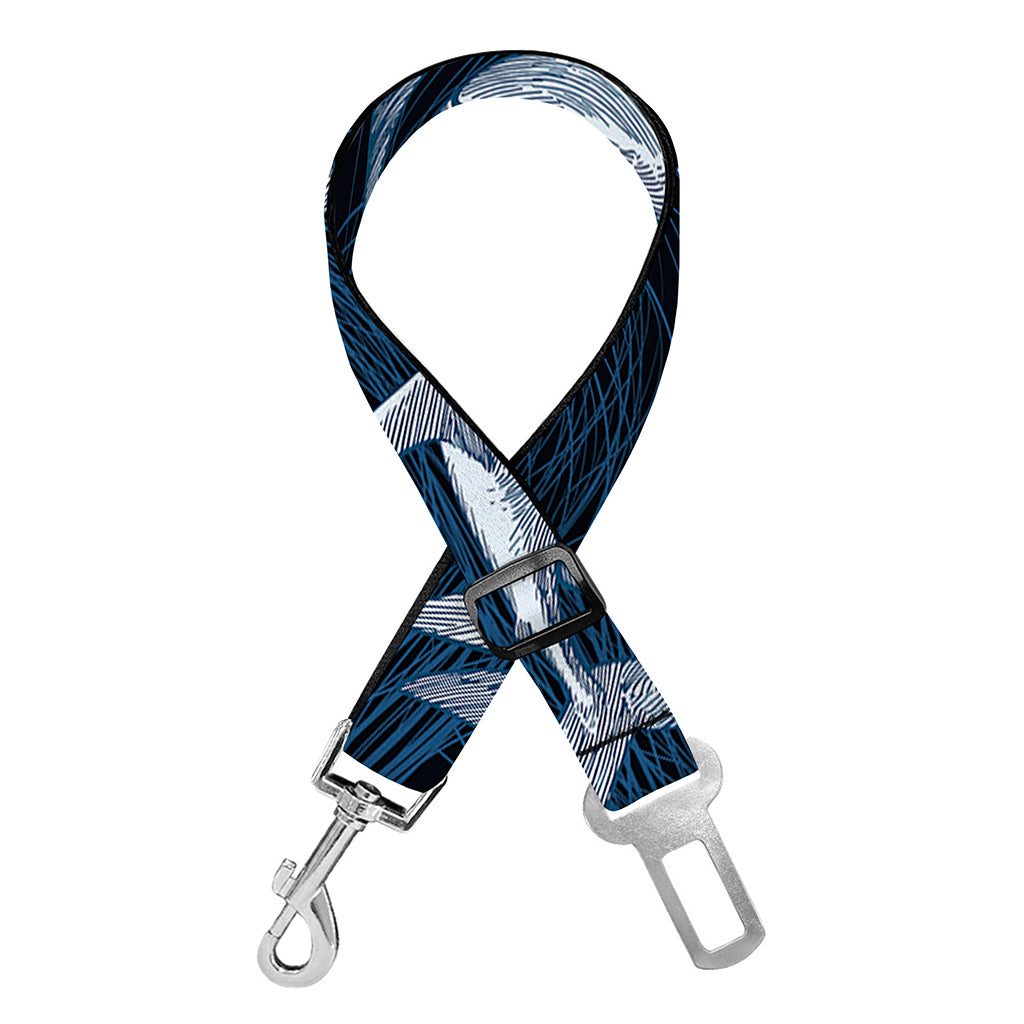 Shark Underwear Pattern Print Dog Seat Belt