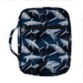Shark Underwear Pattern Print Front Pocket Bible Bag